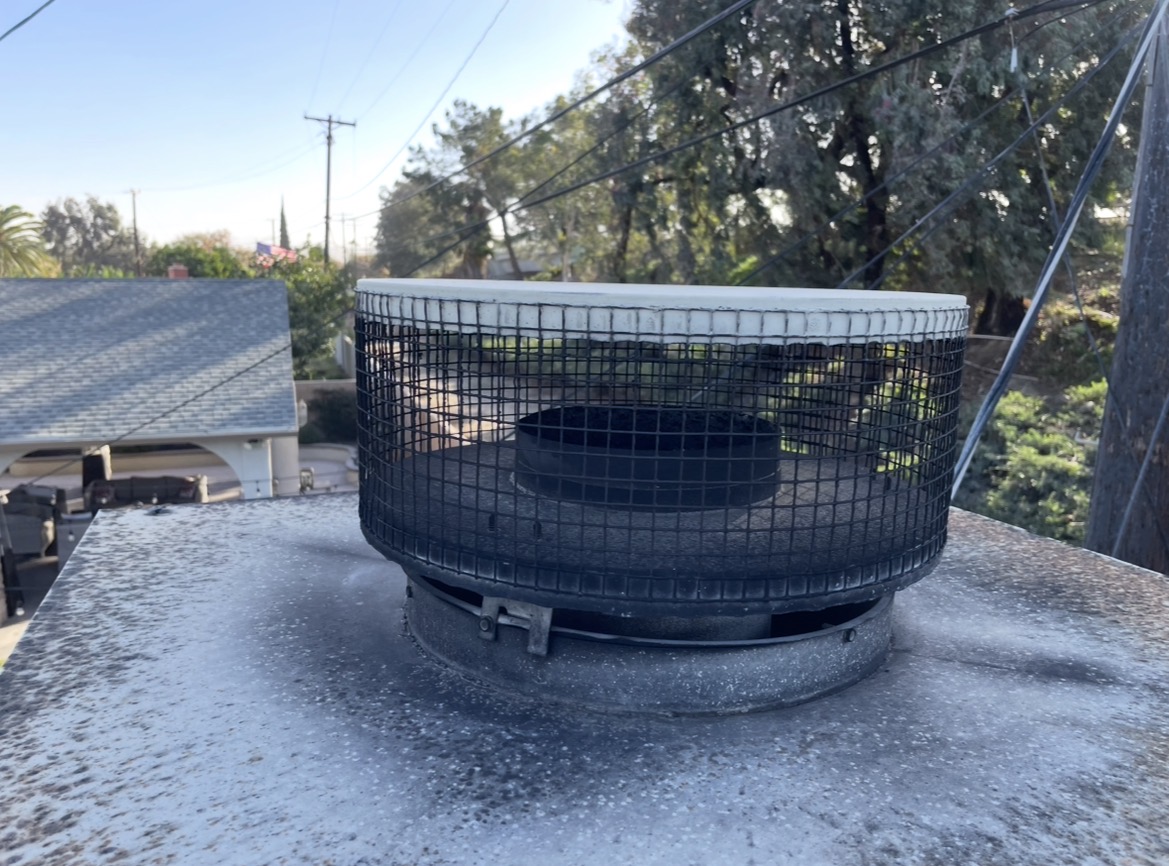 chimney cap installations in orange county by OC Clean Sweep Chimney Service