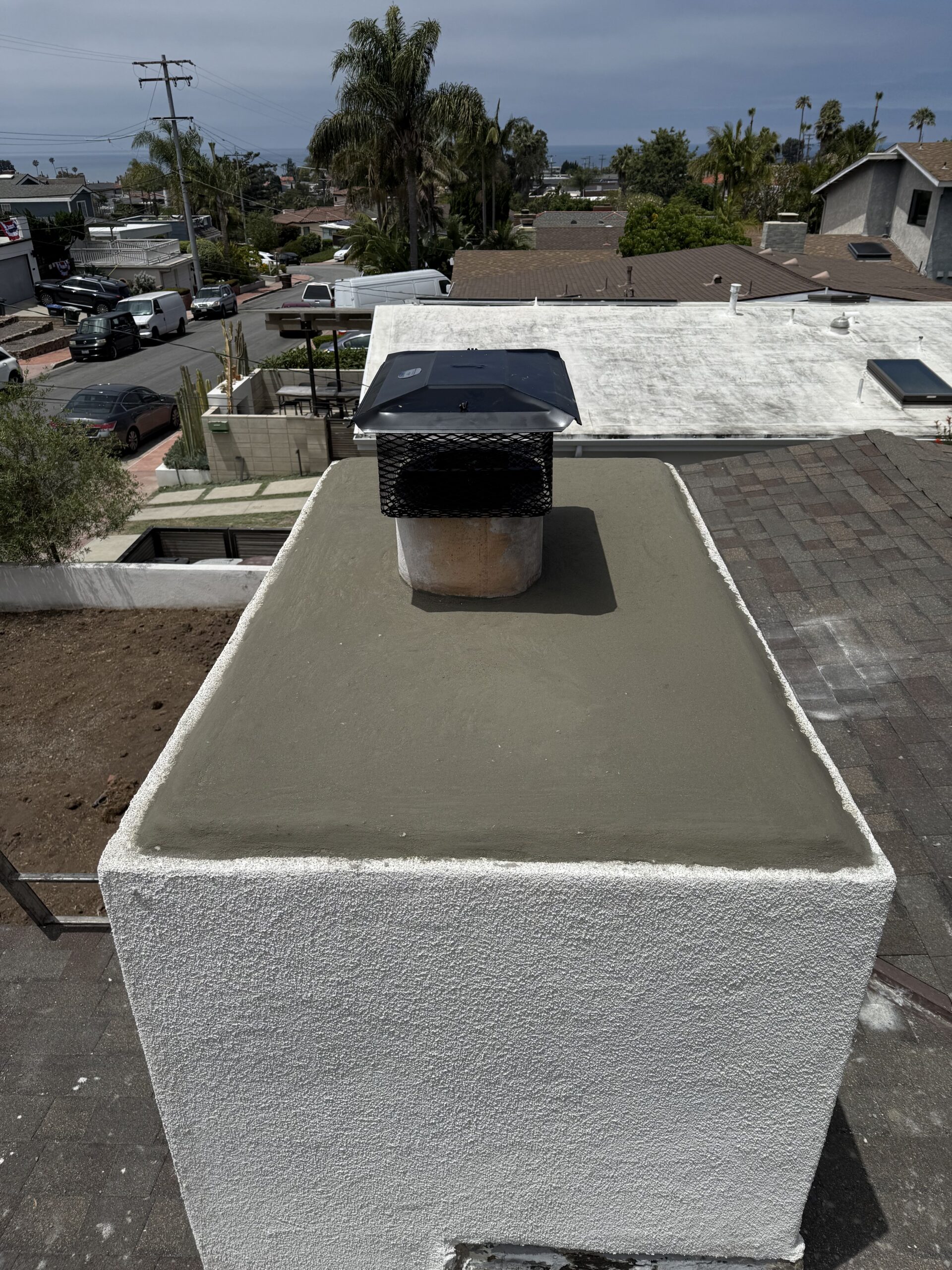 Chimney inspection in San Clemente CA by OC Clean Sweep